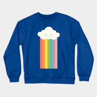 Proud rainbow cloud Crewneck Sweatshirt